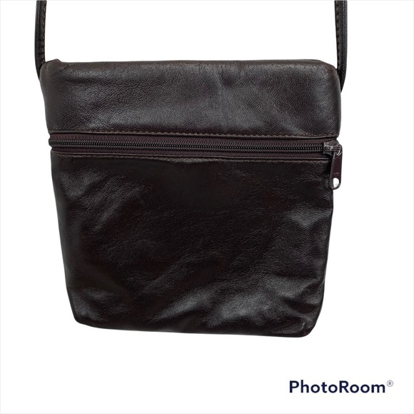 VINTAGE Colini Handbags Leather Crossbody - Picture 3 of 11